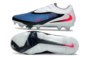 Бутсы Nike Phantom GX 6 FG 562 для игры на твердом поле бело-синие 39 FO-562 фото