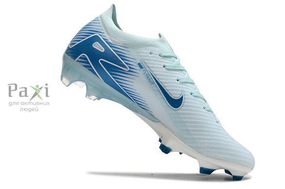 Дитячі футбольні бутси Nike Air Zoom Mercurial Vapor XVI FG підліткові блакитні Арт.865 p.37 865 фото