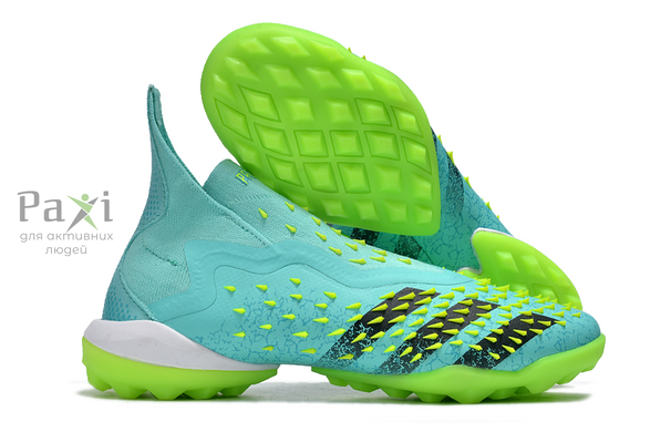 Детские Сороконожки для футбола Adidas Predator FREAK TF подростковые 953 фото