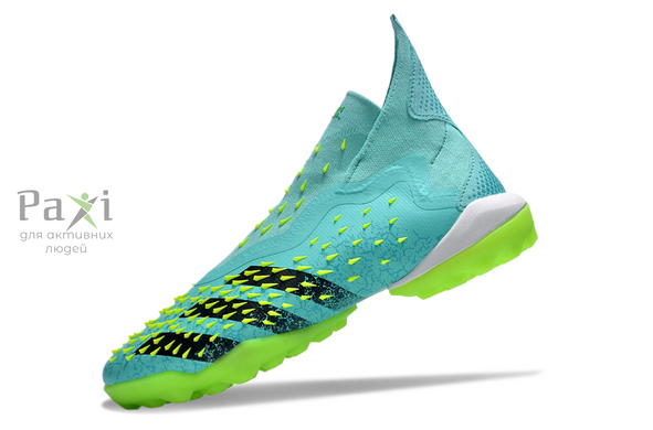 Детские Сороконожки для футбола Adidas Predator FREAK TF подростковые 953 фото