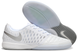 Детские футбольные бампы для зала Nike Lunar Gato II белые 522 фото 1