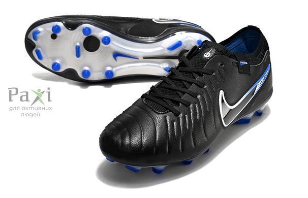 Бутси Nike Tiempo Legend 10 FG чорні 215 фото