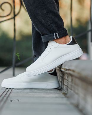 Кроссовки мужские Classic Ked White Black V2 1176 бело-черные 41 KS-1176 1176 фото