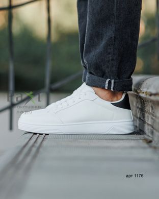 Кроссовки мужские Classic Ked White Black V2 1176 бело-черные 41 KS-1176 1176 фото