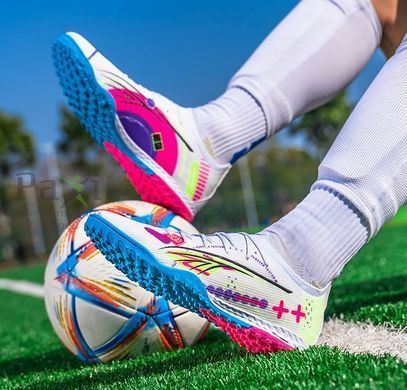 Дитяче сороконіжки Ultimate Turf Ground для гри на штучній траві білий FO-2147 фото