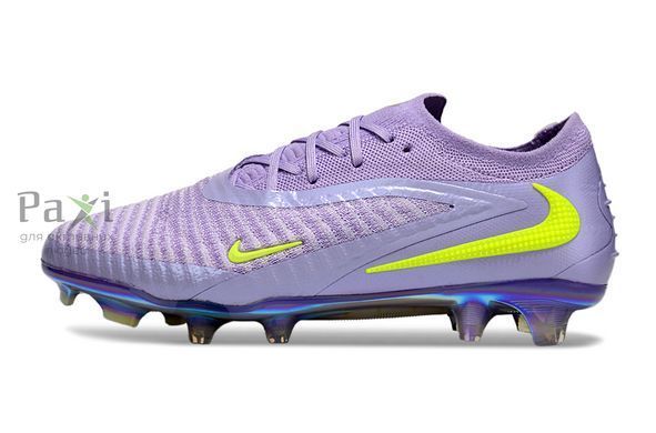 Бутсы Nike Phantom GX 3 FG NEW фиолетовые для натурального покрытия FO-650 фото