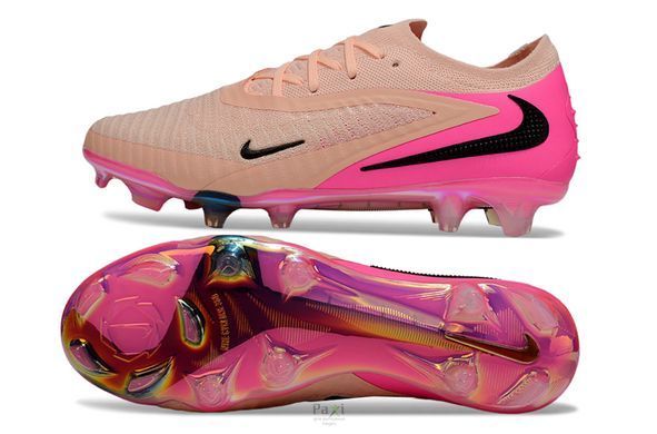 Бутсы Nike Phantom GX 3 FG розовые для натурального покрытия 648 фото