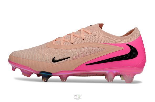 Бутсы Nike Phantom GX 3 FG розовые для натурального покрытия 648 фото