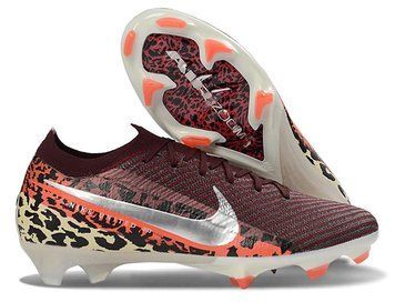 Детские футбольные бутсы Nike Air Zoom Mercurial Vapor 16 Elite FG United бордовые для натурального газона 1637 фото
