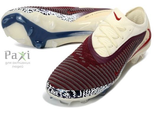 Бутси футбольні для дітей Nike Phantom 6 Elite Low Pure Platinum FG для гри на натуральному полі 1639 фото