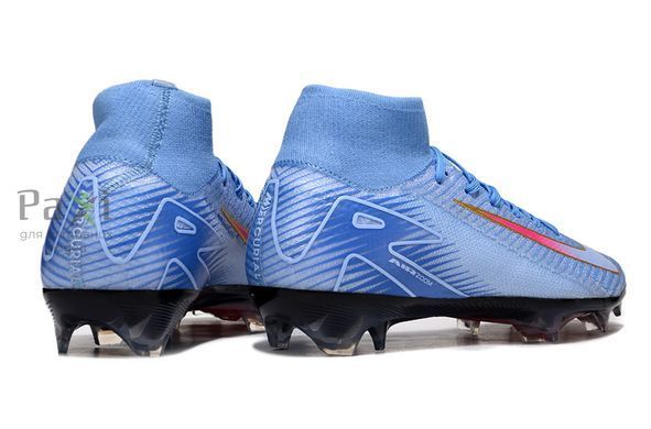 Бутси Nike Mercurial Superfly X SE 640 сині футбольні копочки для натурального газону FO-640 фото