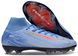 Бутси Nike Mercurial Superfly X SE 640 сині футбольні копочки для натурального газону FO-640 фото 1