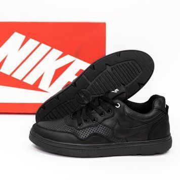 Мужские летние кожаные кроссовки, натуральная кожа, легкие, Украина, Nike 105358_40 фото