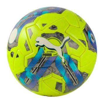 М'яч футбольний Puma Orbita 1 TB FIFA Quality Pro жовтий, синій, сірий унісекс 5 083774-02 фото