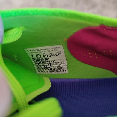Бутсы для футбола со шнурками Adidas PREDATOR FG 007 фото