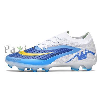 Дитячі бутси Phantion Soft Ground біло-сині для гри на траві FO-K2139 фото