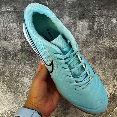 Футзалки Nike Tiempo Legend 10TF блакитні - розмір 41 F-874 фото