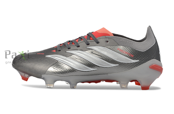 Бутсы Аdidas PREDATOR Tongue FG серые 574 фото