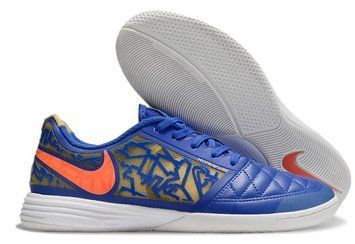 Футзальні бутси Nike Lunar Gato IC синьо-помаранчеві 1594 фото
