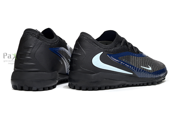 Сороконожки Nike Phantom TF FO539 черные для искусственного поля 539 фото