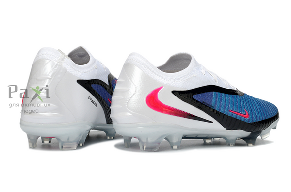 Дитячі Бутси Nike Phantom GX 6 FG для гри на твердому полі біло-синій FO-562 фото