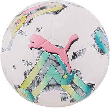 М'яч футбольний Puma Orbita 5 TB Hardground білий, рожевий,мультиколор унісекс 5 083782-01 фото