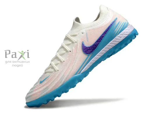 Сороконожки Nike Phantom GX2 TF White для игры на искусственных поверхностях DF-14 фото