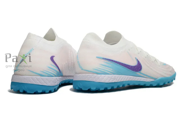 Сороконожки Nike Phantom GX2 TF White для игры на искусственных поверхностях DF-14 фото