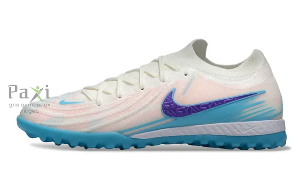 Сороконожки Nike Phantom GX2 TF White для игры на искусственных поверхностях DF-14 фото