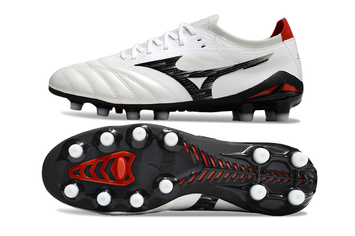 Бутси Mizuno Morelia Neo III для гри натуральному полі біло-чорні FO-2067 фото