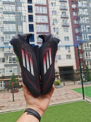 Бутсы без шнурков для футбола Adidas F50 black 39 PFS-0027 фото