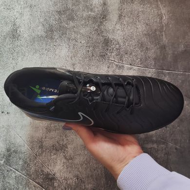 Сороконіжки Nike Tiempo Legend 10 TF Black взуття для футболу - розмір 39 F-216 фото