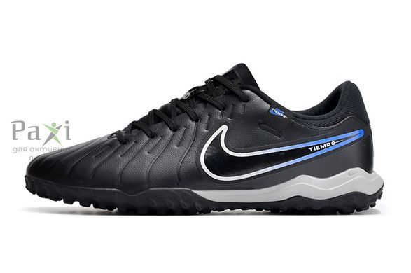 Сороконіжки Nike Tiempo Legend 10 TF Black взуття для футболу - розмір 39 F-216 фото