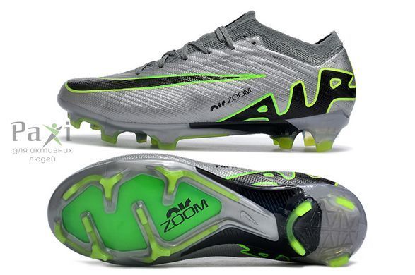 Бутсы детские Nike Air Zoom Mercurial Vapor XV FG футбольная подростковая обувь 76 фото