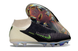 Футбольные бутсы без шнурков Nike Phantom 6 High Elite FG Firm Ground черно-бежевые 1745 фото 1