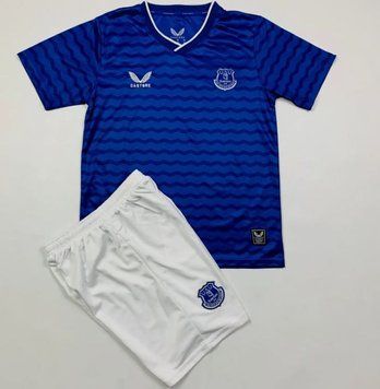 Домашний комплект футбольной формы Everton 2025/2026 темно-синий ADR-009 фото