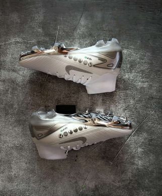 Футбольные бутсы высокие Nike Mercurial Superfly Х SE grey FO-628 фото