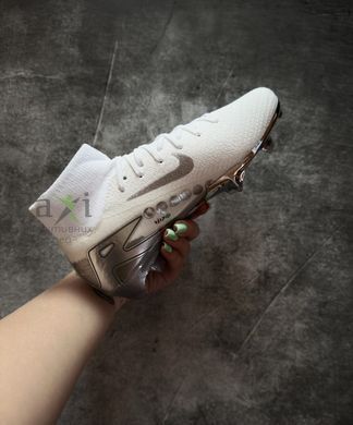 Футбольні копи з коміром Nike Mercurial Superfly Х SE сірий FO-628 фото