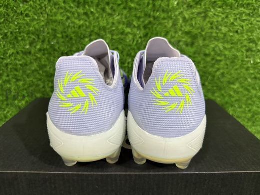 Футбольные бутсы Adidas F50 для игры на натуральном газоне фиолетовый 702 фото