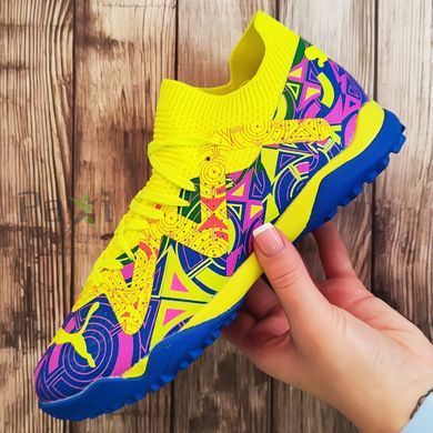Сороконіжки для футболу Puma X Powercat Tokyo Match yellow - розмір 39 051 фото