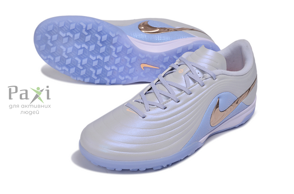 Футбольные бутсы Nike Tiempo Maestro Academy Showtime сине-золотые &mdash; размер 39 FO-435 фото