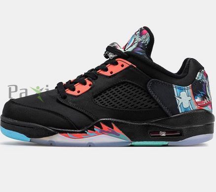 Кросівки N1ke Air Jordan 5 Low Chinese New Year Реплика черный 41 1986 фото