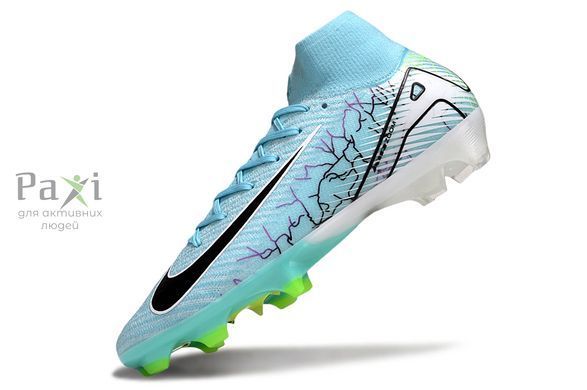 Бутси Nike Mercurial Superfly 7 Elite SE FG 634 39 блакитні для натурального поля 634 фото