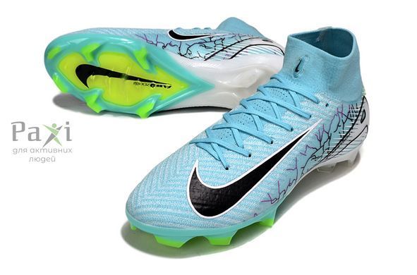 Бутси Nike Mercurial Superfly 7 Elite SE FG 634 39 блакитні для натурального поля 634 фото