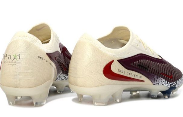 Бутсы футбольными для детей Nike Phantom 6 Elite Low Pure Platinum FG для игры на натуральном поле 1639 фото