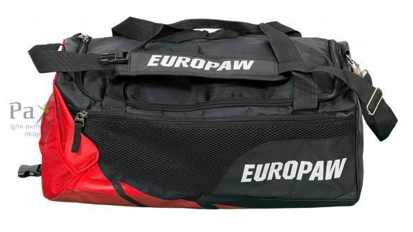 Сумка-рюкзак Europaw TR22 чорно-червоний 35L EUP-2911 фото