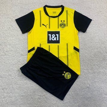 Дитяча домашня футбольна форма Борусія Borussia Dortmund 2024/2025 жовта ADR-0160 фото