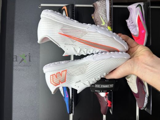 Сороконіжки Nike Air Zoom Mercurial Superfly 11 Elite TF (білі) &mdash; Розмір 39 (24,5 см) SE-1739 фото