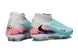 Детские Бутсы Футбольные без шнурков Nike Phantom GX 6 FG для игры на твердом поле голубые 564 фото 2