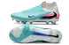 Детские Бутсы Футбольные без шнурков Nike Phantom GX 6 FG для игры на твердом поле голубые 564 фото 5